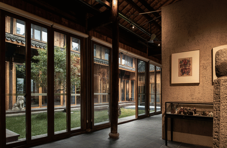 “印水山房”版画馆：新旧共栖的古宅修缮 / 晓辉设计工作室