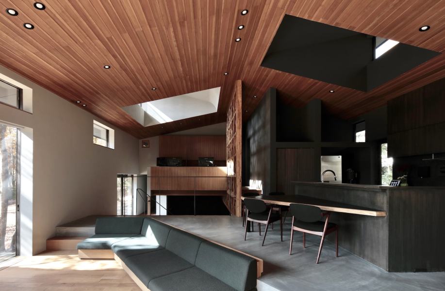 长野YMK木屋住宅，内有“乾坤” / Takeshi Hirobe Architects